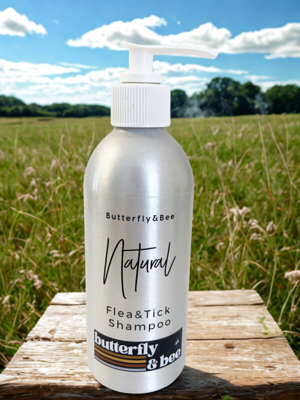 All Natural Flea and Tick Shampoo for Dogs and Cats