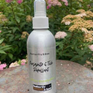Natural Mosquito and Tick Repellent, no Chemicals, Butterfly&Bee