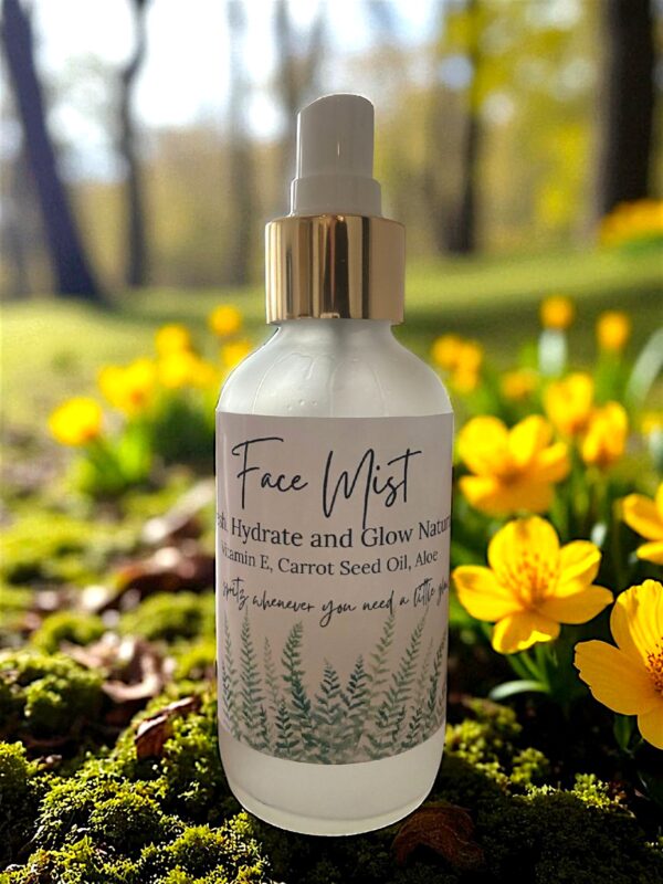 Hydrating Face Mist Essential Oil Spray Nourishing Facial Mist Hydration Handmade Face Toner Facial Mist Spray Brighton and Glow Your Skin - Image 3