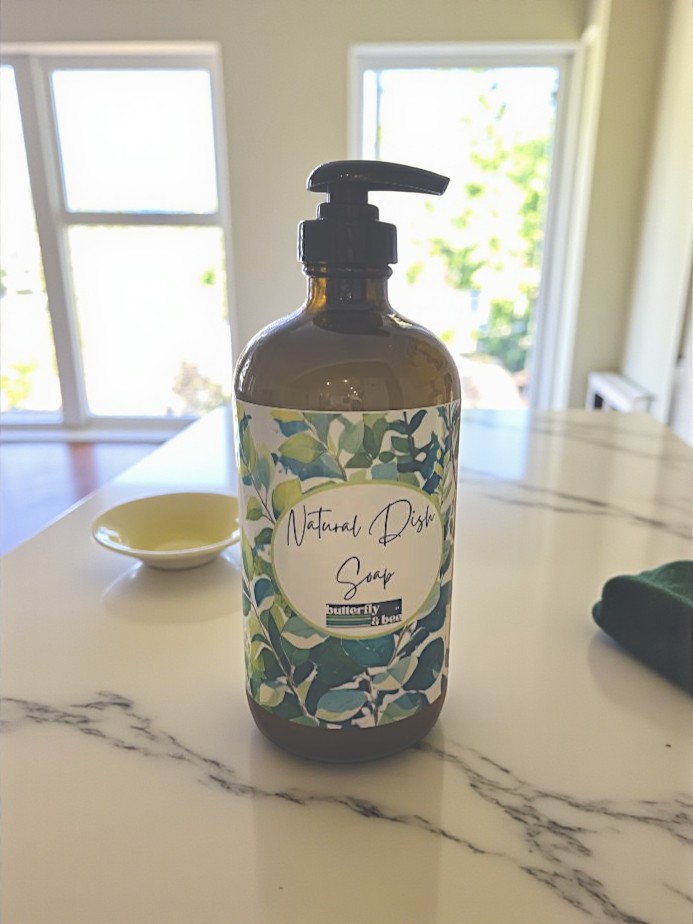 Organic Dish Soap Natural Dish Soap Eco Friendly Dish Soap Non-Toxic Dish Soap Dish Soap for Sensitive Skin - Image 4