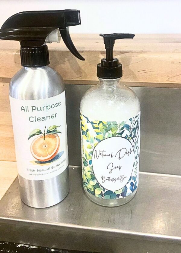 Organic Dish Soap Natural Dish Soap  Eco Friendly Dish Soap Non-Toxic Dish Soap Dish Soap for Sensitive Skin - Image 2