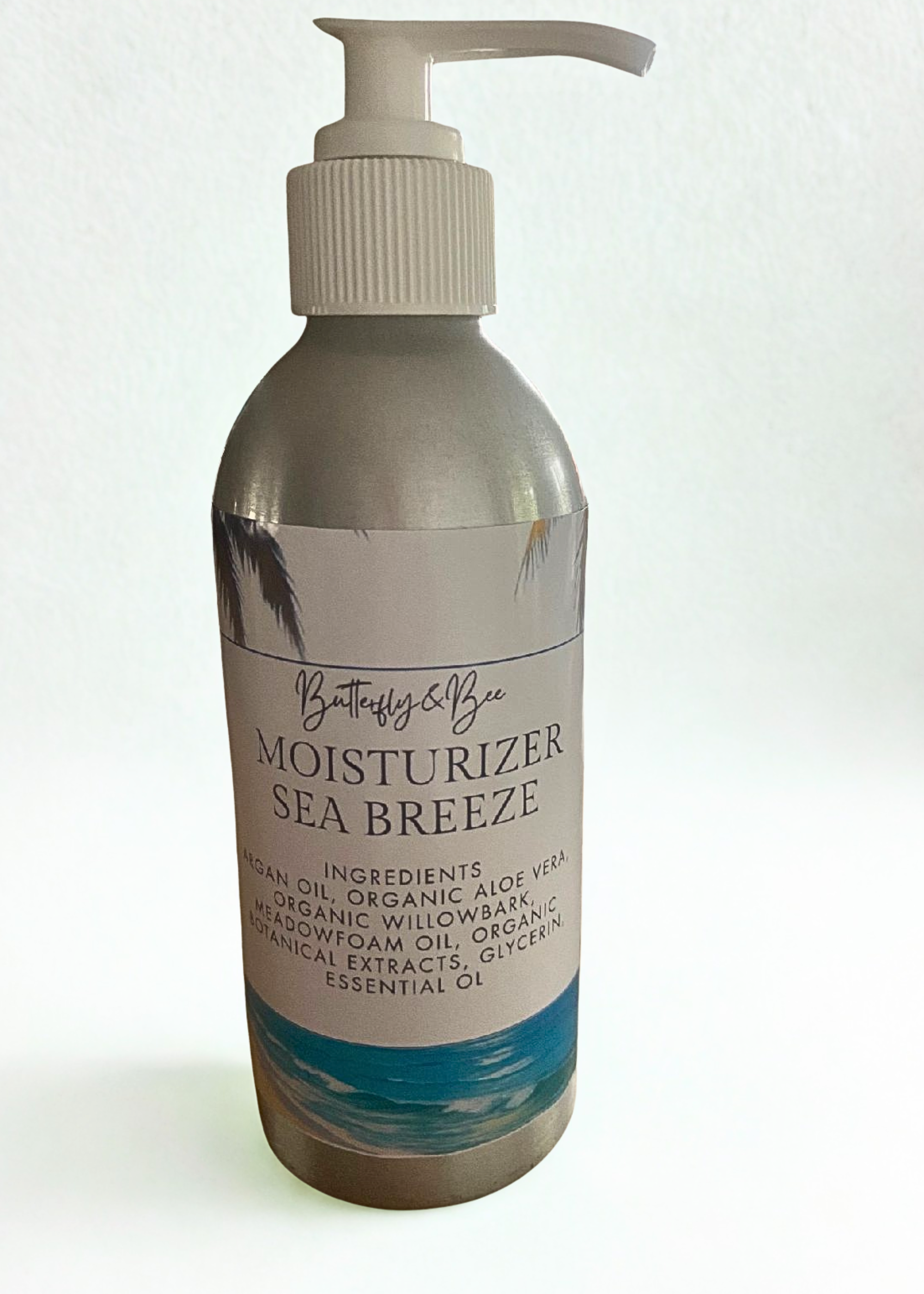 Seabreeze all natural hand and body lotion.