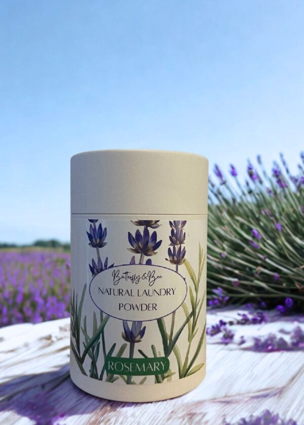 Handmade Natural Laundry Detergent Our Laundry Detergent is an eco-friendly, laundry soap designed to clean clothes gently and effectively without harsh chemicals. This biodegradable, non-toxic laundry detergent is perfect for sensitive skin, babies, and eco-conscious households looking for a safe, sustainable clean. Our Laundry Powder is crafted in small batches; ingredients include: washing soda, pure soap flakes,sodium bicarbonate and essential oils for a gentle yet effective clean. We’ve left out the borax, synthetic fragrances, and harsh chemicals, so it’s safe for sensitive skin, delicate fabrics, and the planet. This powder lifts away dirt and odors while leaving clothes fresh, soft, and free from chemical residue. Packaged in eco-friendly materials, it’s a low-waste, high-quality choice for a cleaner laundry routine. Comes with wooden 1 tbs - no plastic scoops 🌿Zero Waste packaging 🚫 No harsh chemicals or toxins 👶 Safe for babies & sensitive skin 🧺 Tough on dirt, gentle on fabrics ♻️ Plastic-free, sustainable packaging 🌿 Borax-Free • Plastic-Free • Small Batch Fast Shipping 1-3 days Made in Newburyport MA Always eco-friendly packaging, no plastic 2 lbs Rosemary