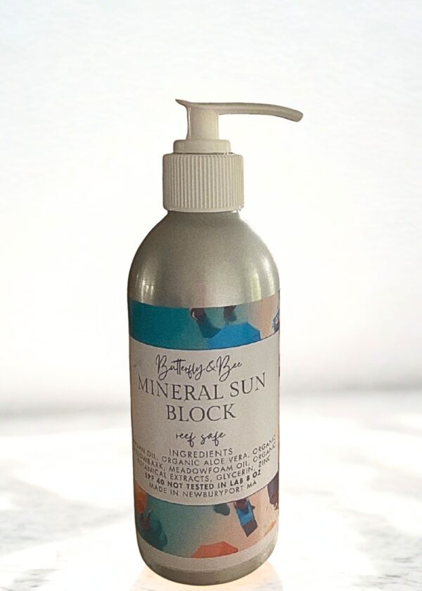 All natural reef safe sun block,
