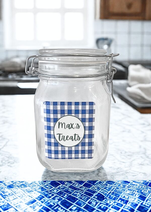 Customized Treat Jar for Pets