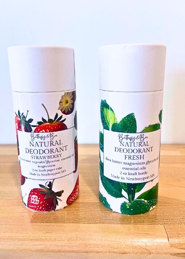 Natural Deodorant Eco Friendly Deodorant Strawberry Deodorant for Teens Deodorant Aluminum Free for Sensitive Skin  Zero Waste Deodorant - Image 9