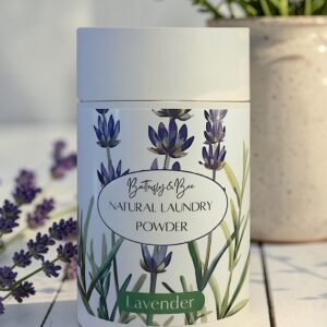 Natural Laundry Powder with Simple Ingredients. Compostable packaging