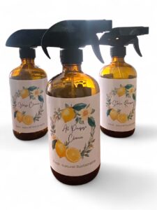 Natural Cleaning for your Eco-friendly home. Glass Cleaner, Spot Cleaner and All Purpose Cleaner