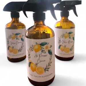 Natural Cleaning for your Eco-friendly home. Glass Cleaner, Spot Cleaner and All Purpose Cleaner
