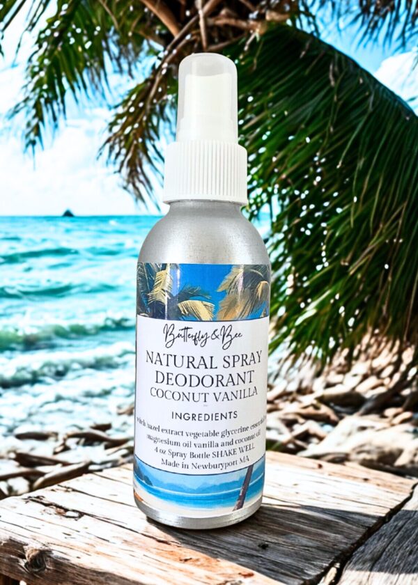 Spray-on Deodorant All Natural Aluminum Free Spray Deodorant Unscented and Scented Options - Image 5