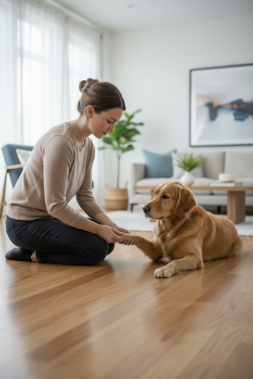 Butterfly &Bee Shea butter balm for dog paws noses and peoples palms.