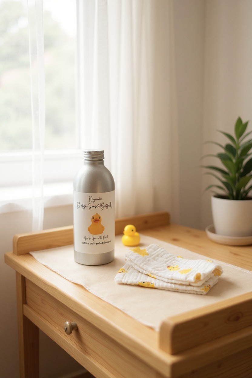 Charming Baby Burp Cloth 6 Layer 100% Cotton Gauze Towel – Cute Chicks Baby Washcloth for Feeding & Newborn Care, Set of $ - Image 2