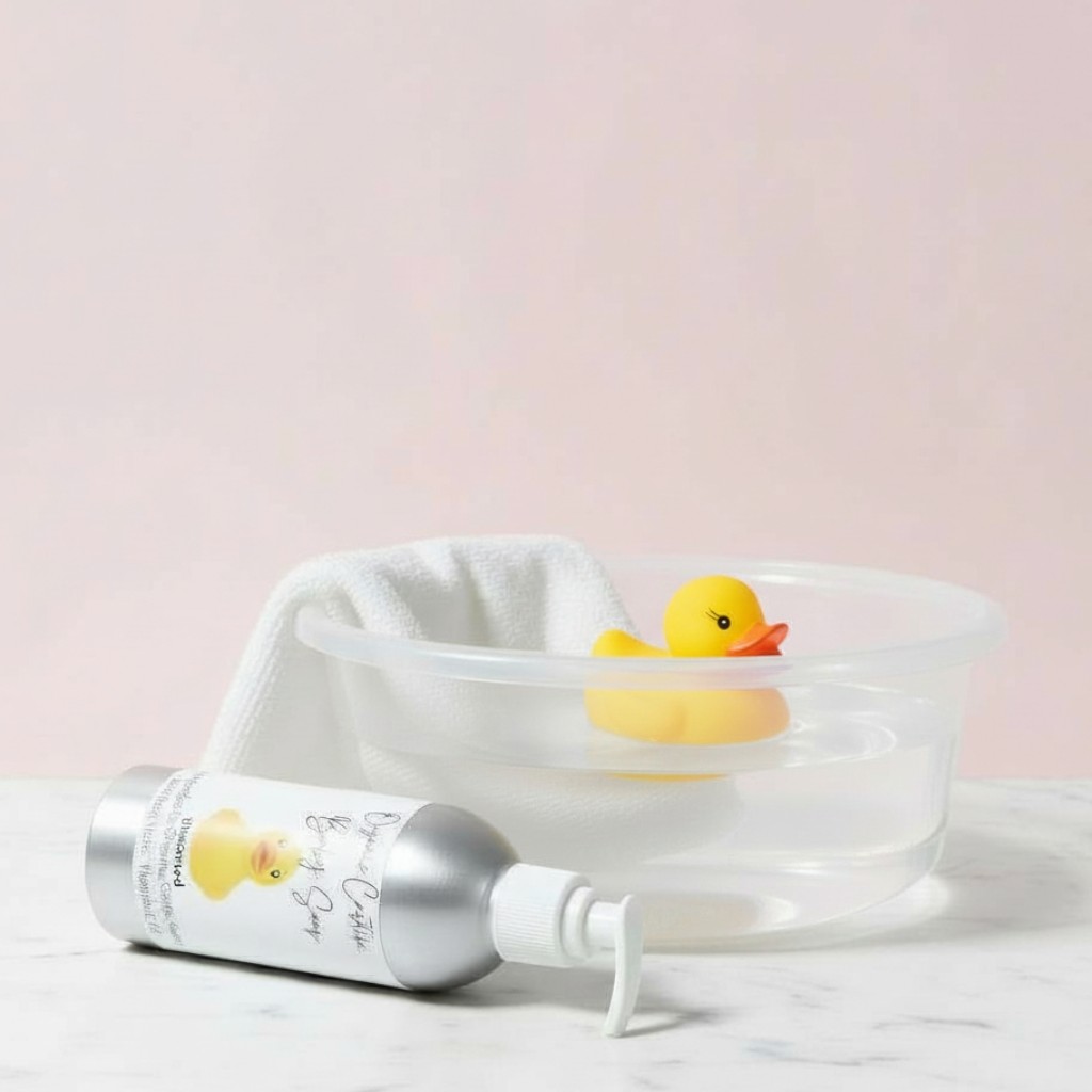 Baby Body Wash and Shampoo Safe for Newborns.
