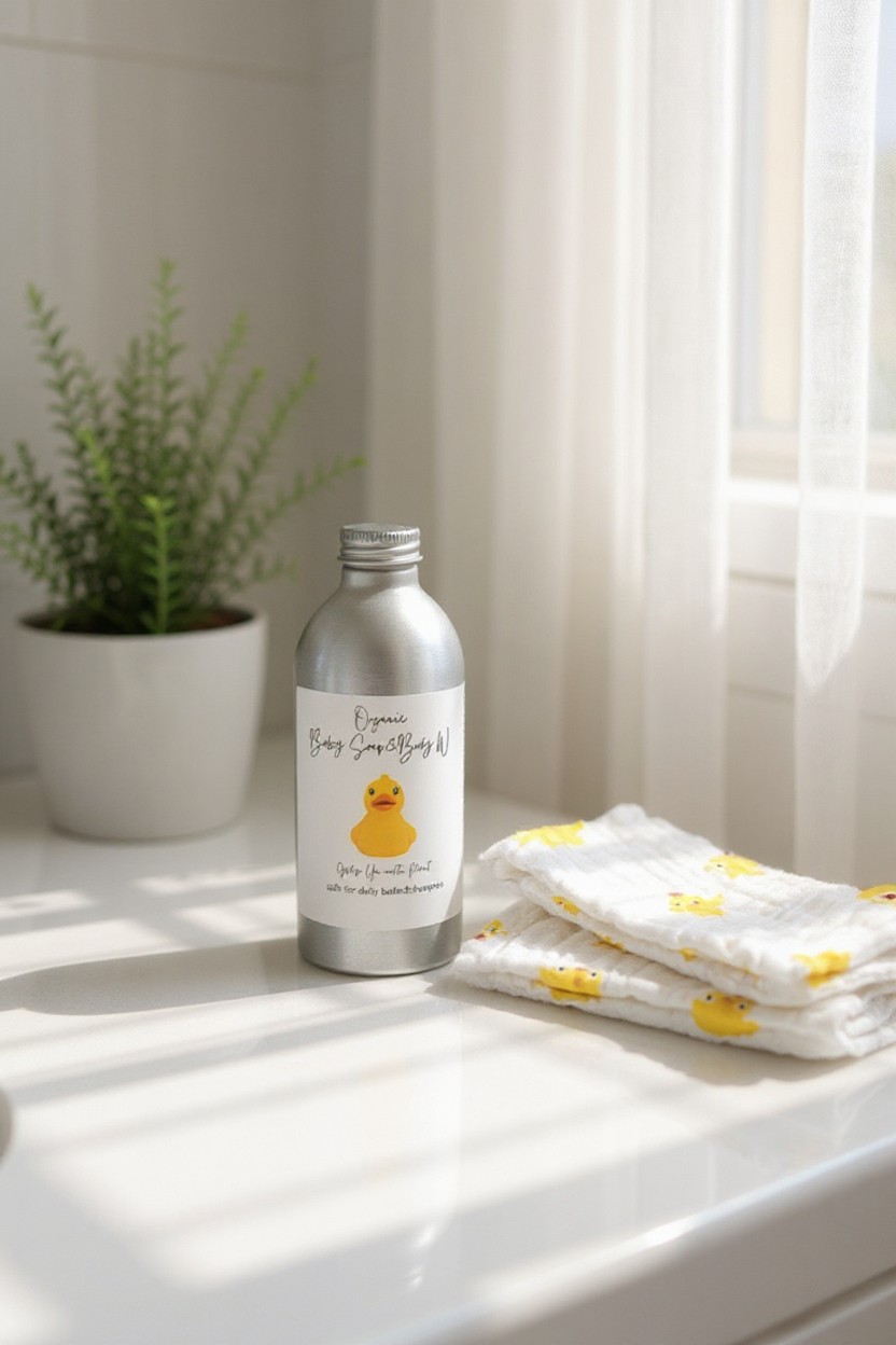 Charming Baby Burp Cloth 6 Layer 100% Cotton Gauze Towel – Cute Chicks Baby Washcloth for Feeding & Newborn Care, Set of $ - Image 3