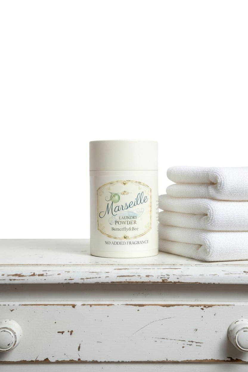 Laundry Detergent Powder Unscented Natural Laundry Soap, HE Safe Zero Waste Laundry, Made with Savon de Marseille Soap Flakes - Image 4