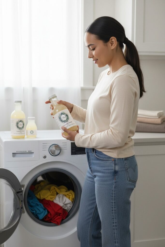 Natural Laundry Products Why Natural Laundry Detergent is not blue. Butterfly & Bee Natural Laundry Products