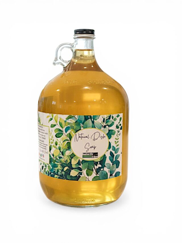 Bulk Dish Soap in 1 Gallon Glass Container