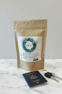 Natural Laundry Detergent Tabs, Travel Size in Compostable Pouch