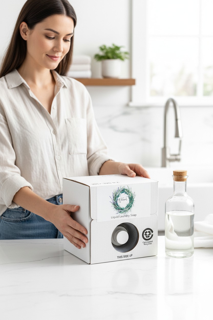 Organic Bulk Liquid Laundry Soap, Plant Based 2.5 and 5 gallons - Image 2