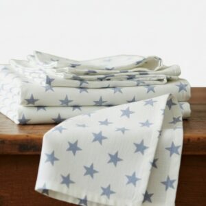 Large Block Print Kitchen Towel