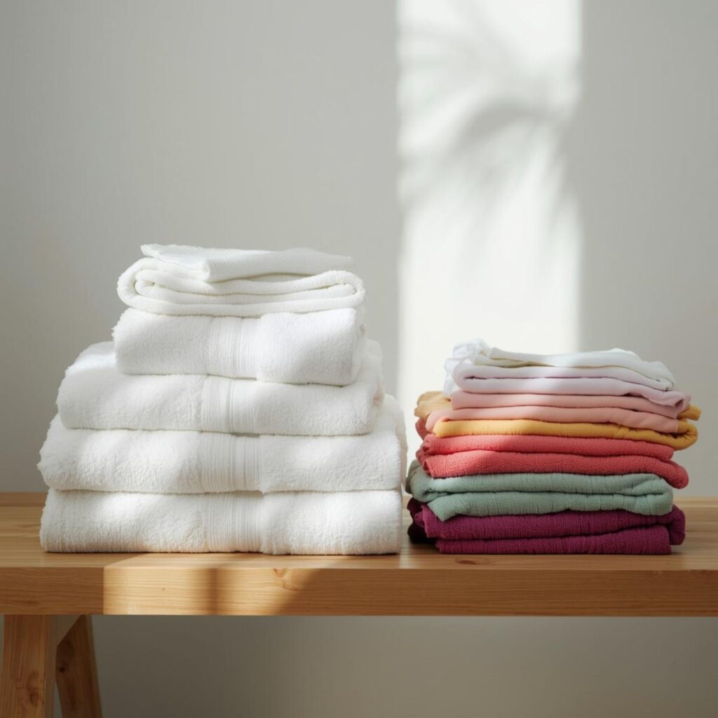 Pile of laundry, cleaned with Natural Laundry Detergent