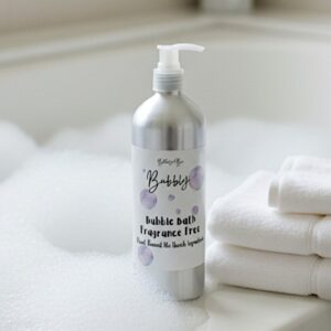 Plant Based Bubble Bath for Sensitive Skin, Natural Bubble Bath