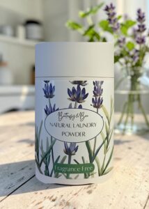 Natural Laundry Detergent, Fragrance Free, EWG verified.