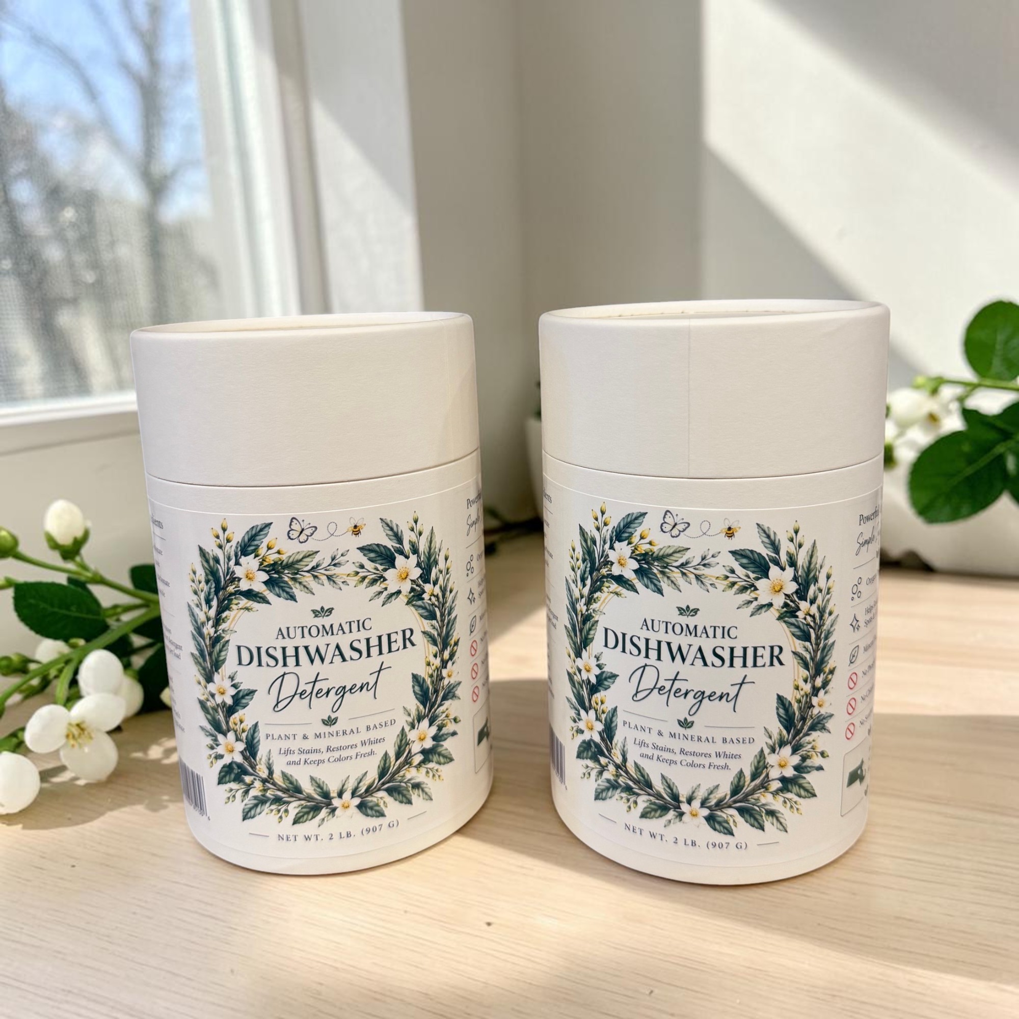 Plastic Free Natural Dishwasher Detergent Powder - Image 3
