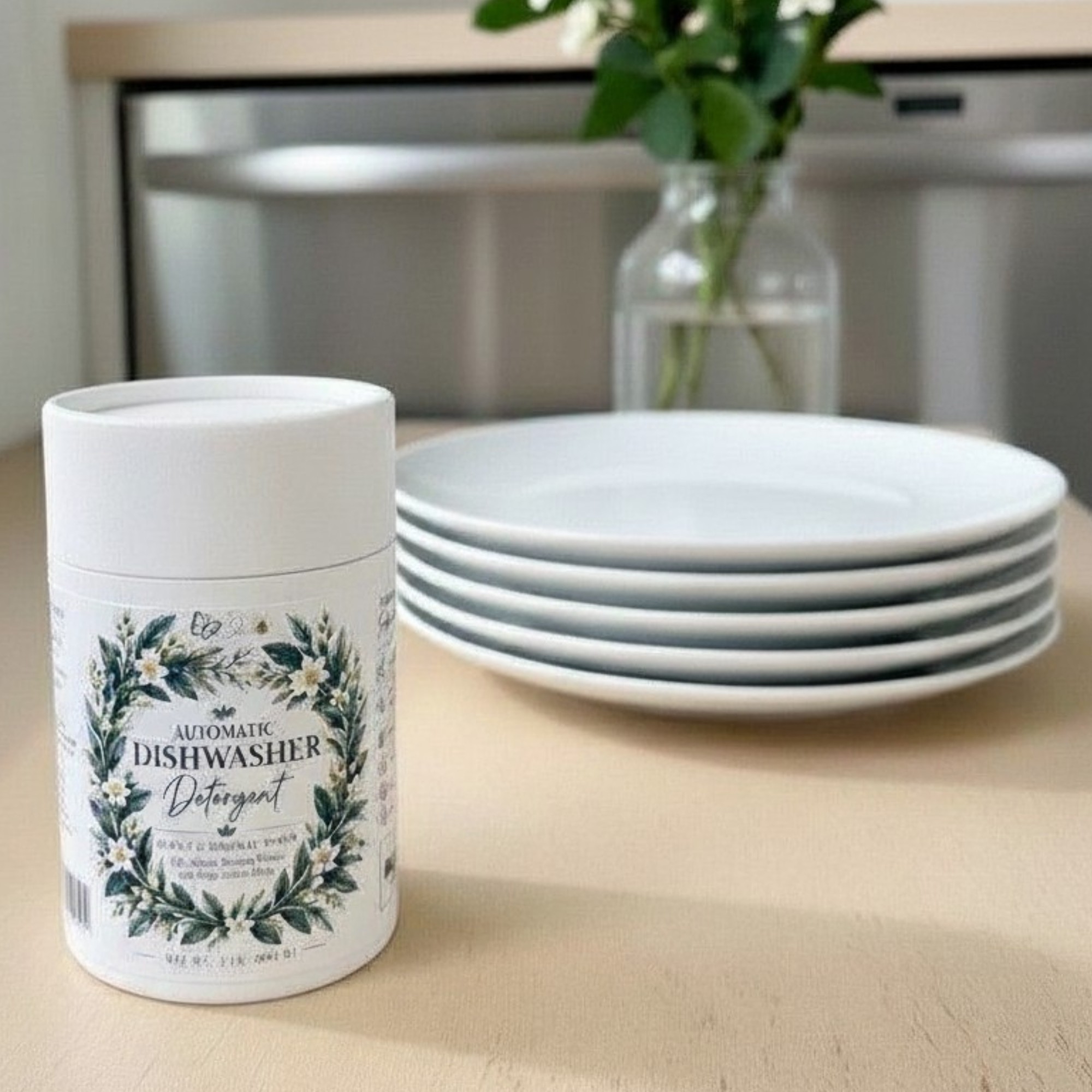 Natural Dishwasher Detergent For Hard Water