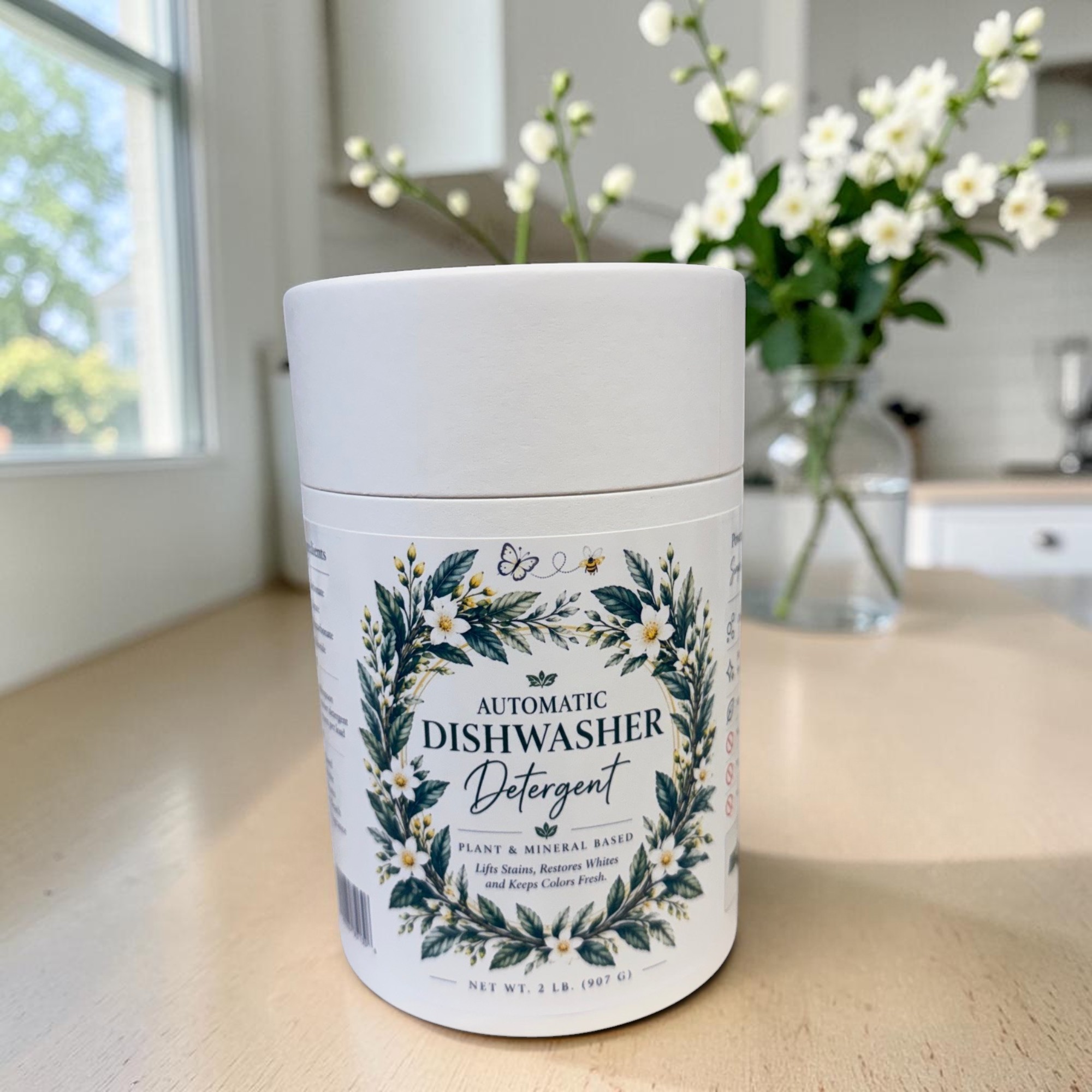 Natural Dishwasher Detergent For Hard Water